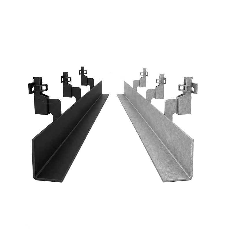 Console de façade galvanisée et RAL 9005 Noir