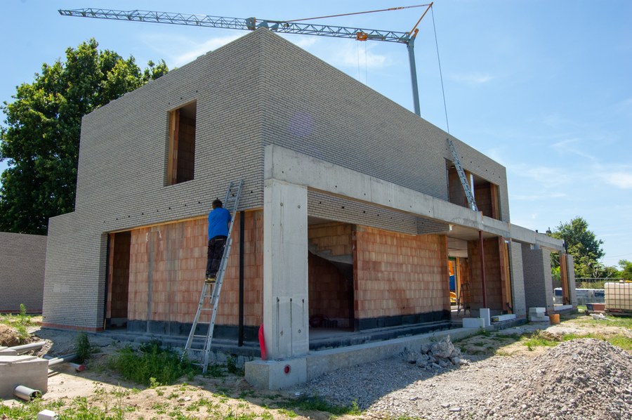 Construction de villa contemporaine Dadizele